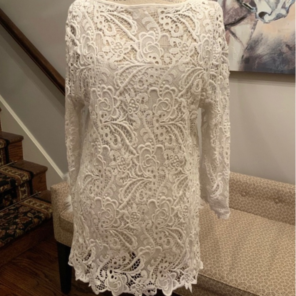 Ivory Lace Top